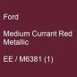 Preview: Ford, Medium Currant Red Metallic, EE / M6381 (1).